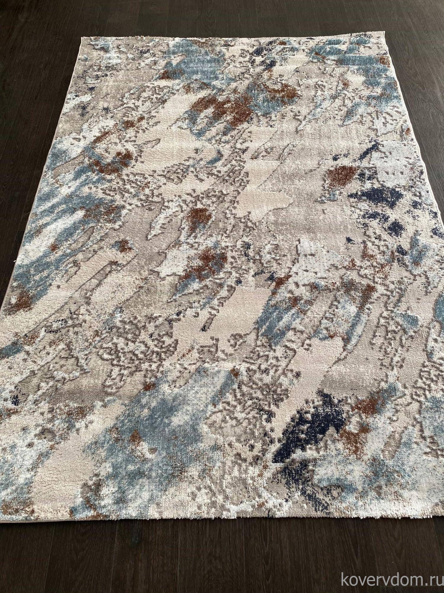 Ковер RODOS 7681A L.BLUE / CREAM