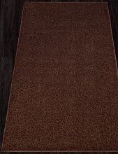 Ковер с длинным ворсом коричневый LANA T600 BROWN