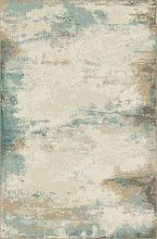 Однотонный ковер NIKA D994 BEIGE-BLUE