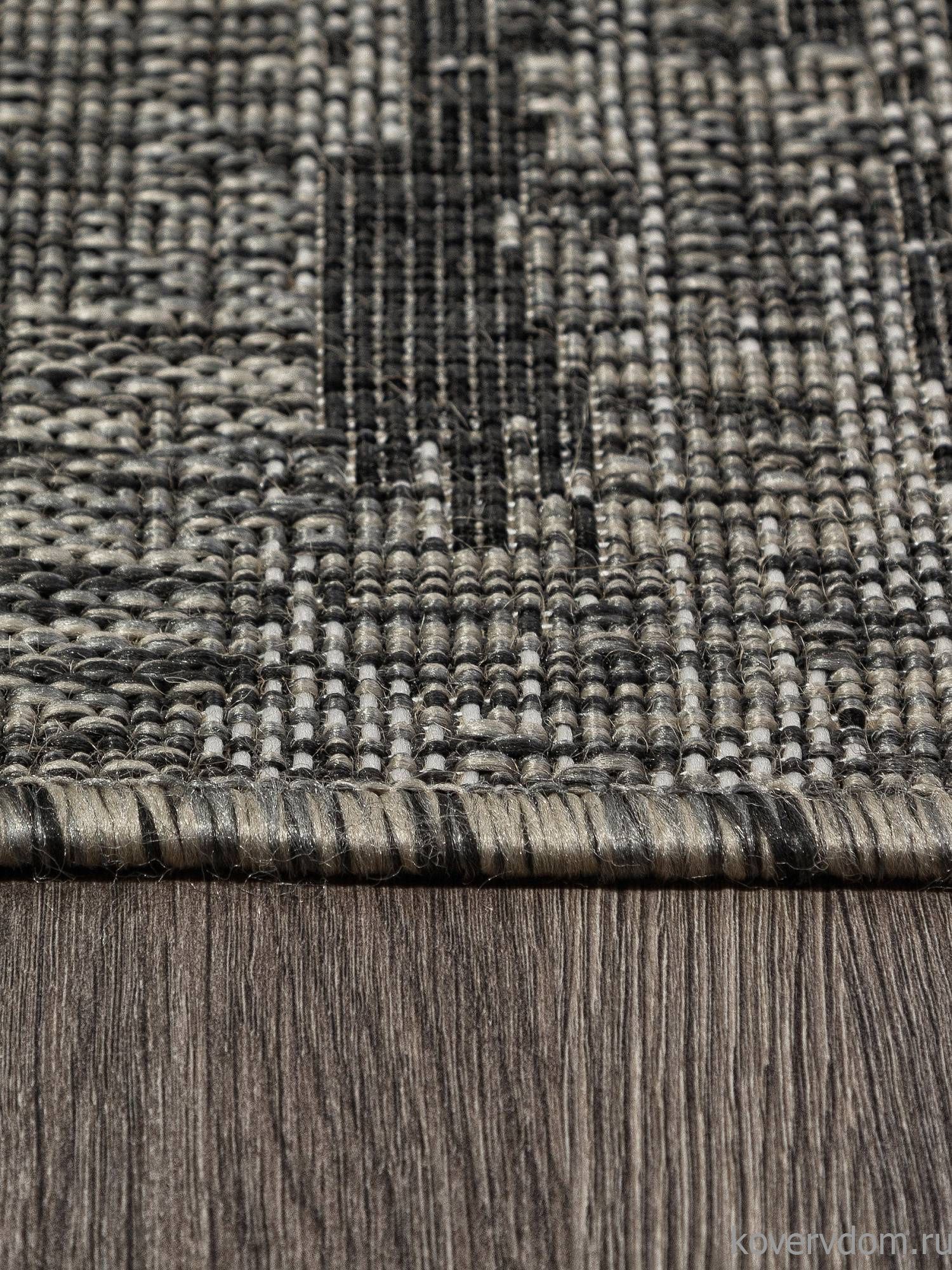 Ковер-циновка KAIR S143 BLACK-GRAY