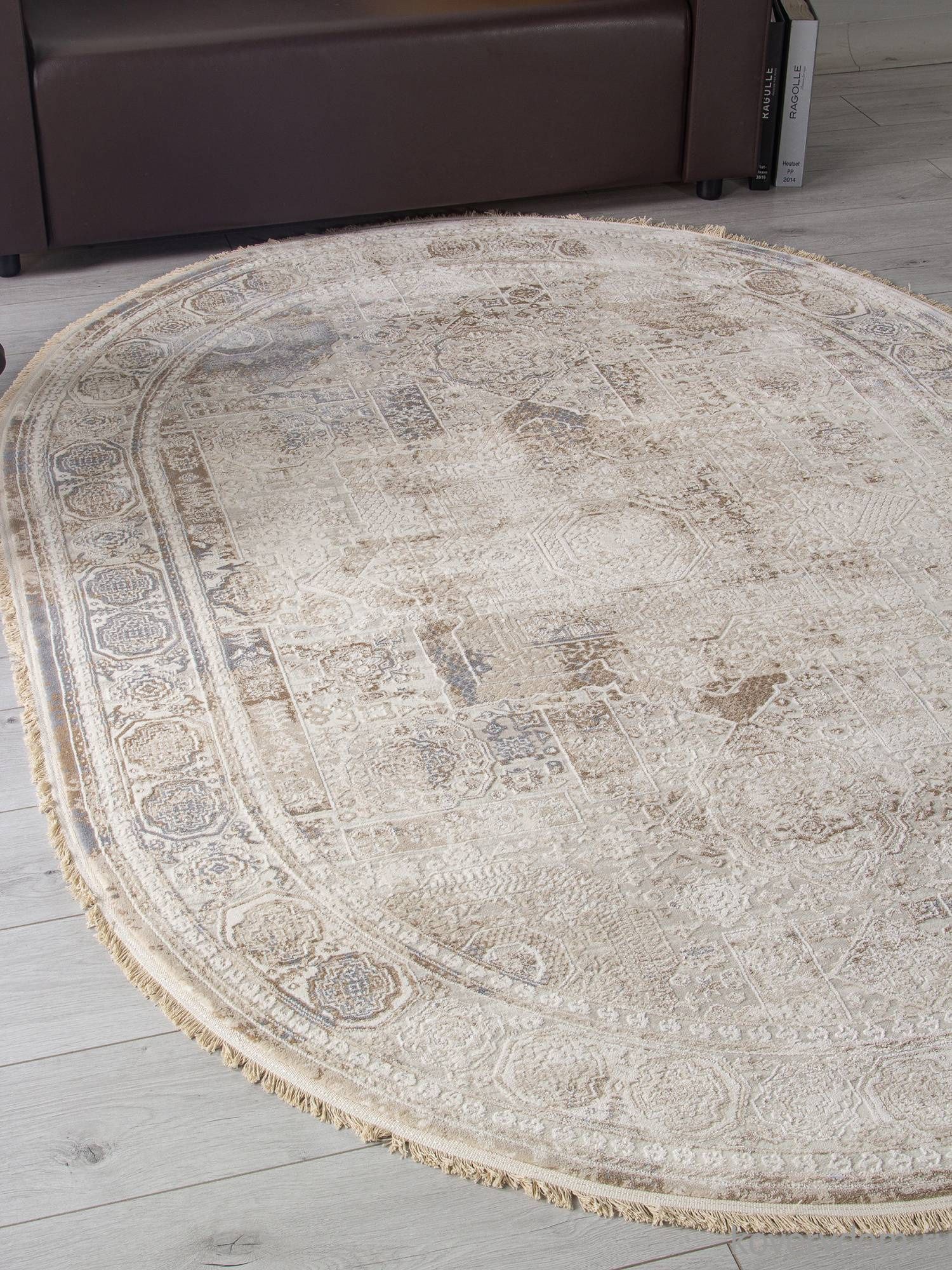 Ковер Jasmine 35905Z CREAM / CREAM Овал