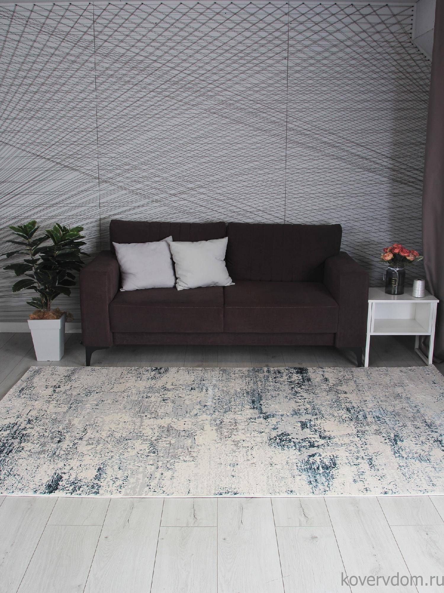 Ковер AMELI 5072A CREAM / P.D.BLUE