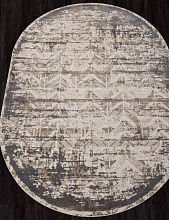 Ручной ковер SIESTA M035A BONE / GRAY Овал