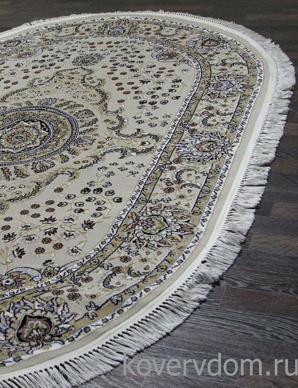 Ковер MASHAD PRESTIGE 02847A CREAM / CREAM Овал