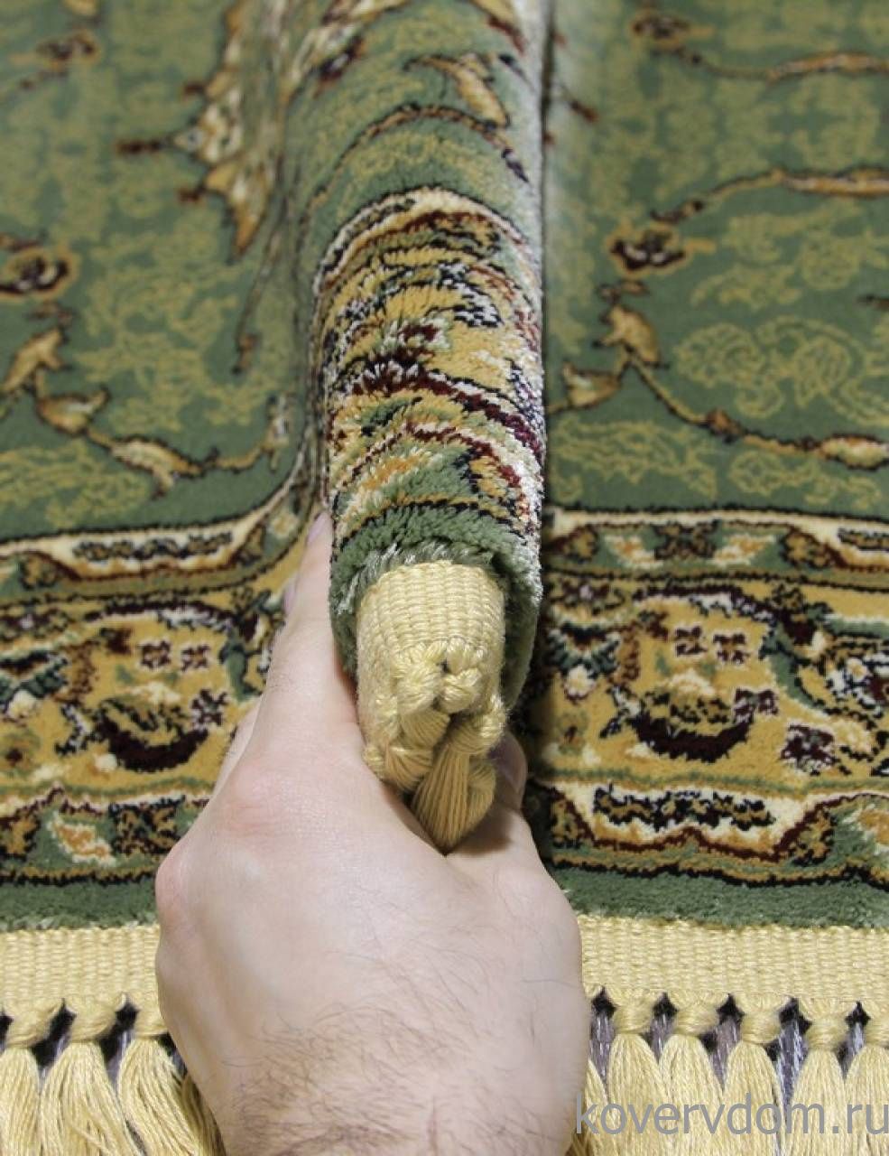 Ковер BUHARA d034 GREEN Овал