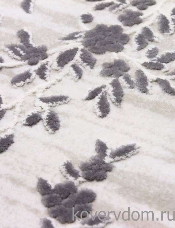 Ковер TRUVA 08330G GREY / GREY Овал