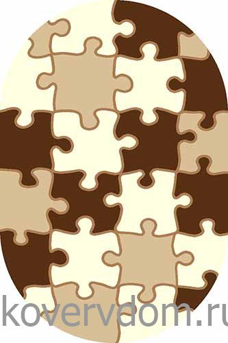 Ковер SUNRISE V820 BEIGE Овал