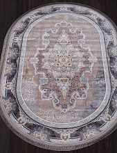 Ковер FARSI 1200 266 LIGHT GRAY Овал