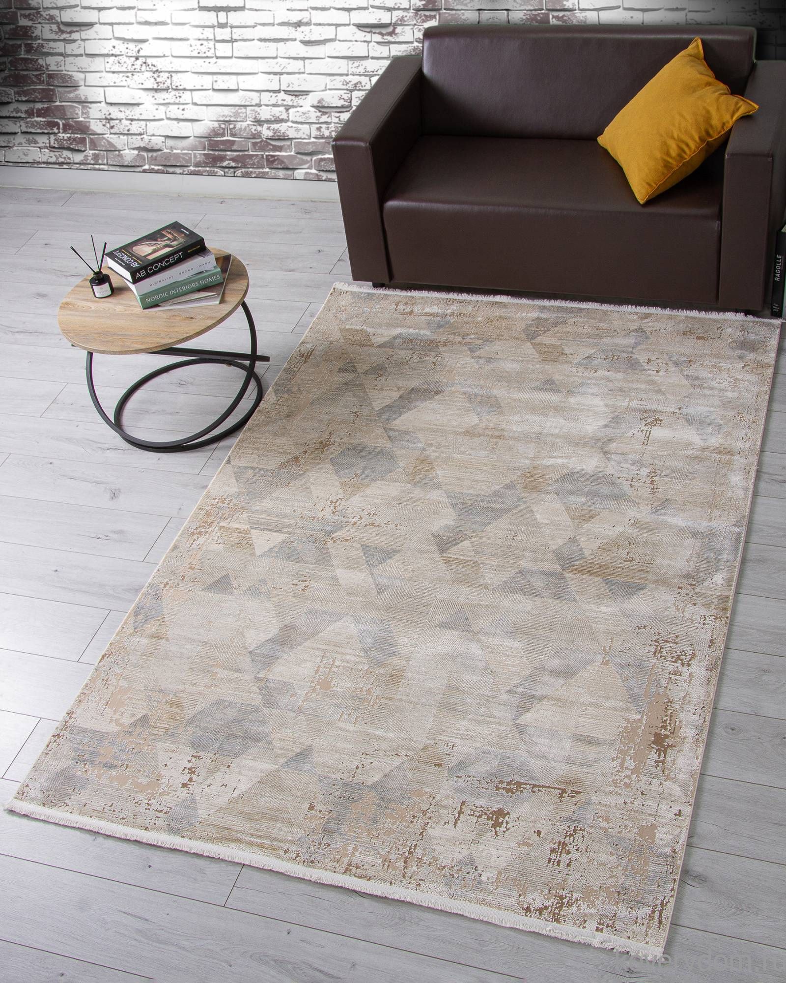 Ковер EMPEROS OLIMPOS F726AD BEIGE / L.BROWN