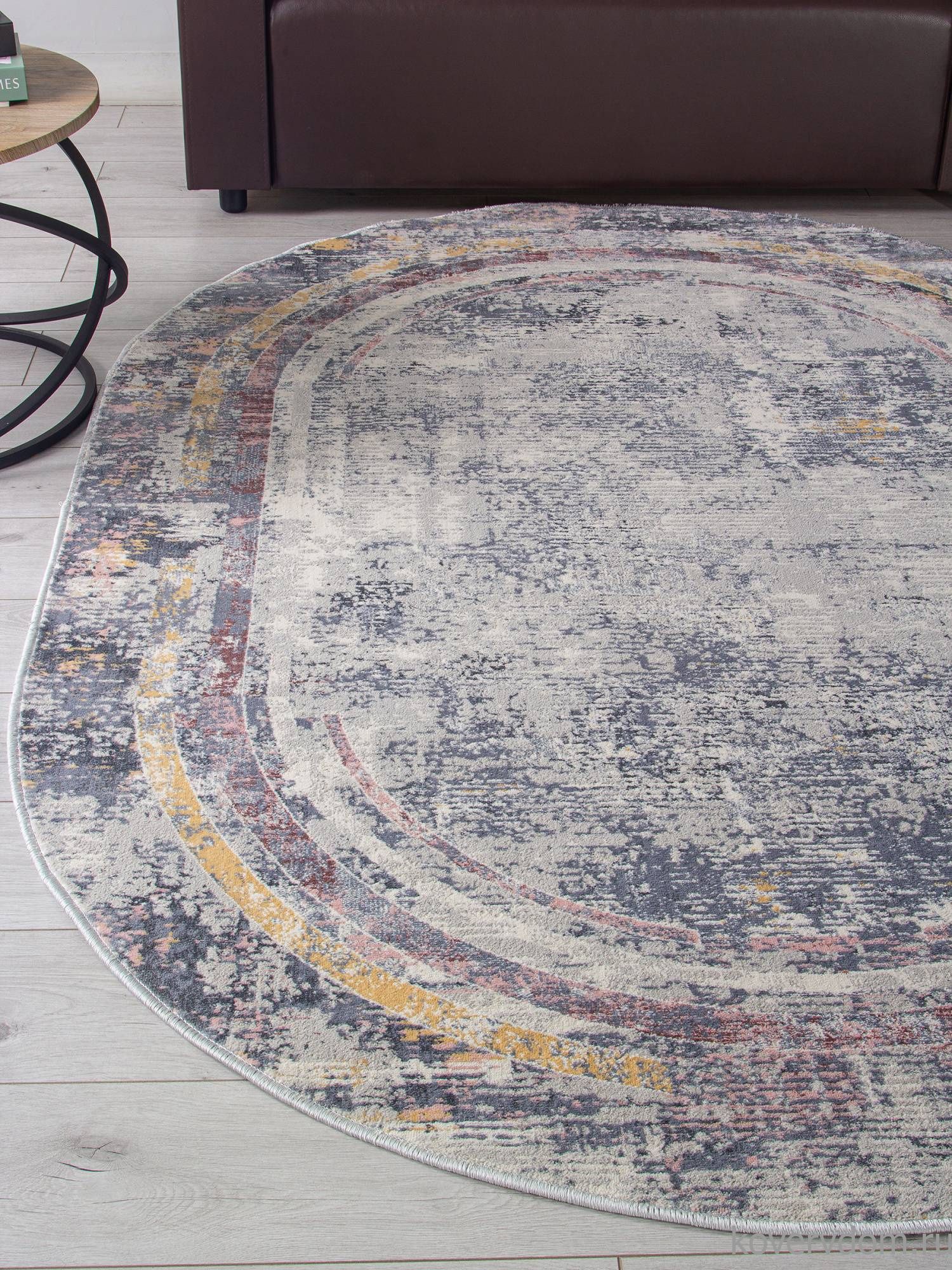 Ковер ZUMMA F258 PINK Овал