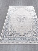 Круглый ковер DUBAI 00268 GREY / BLUE