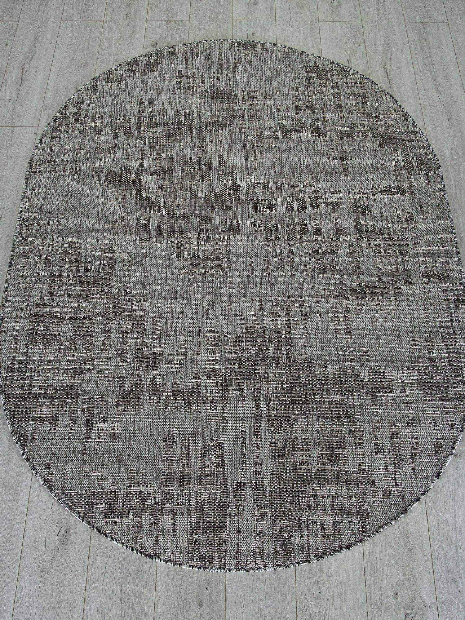 Ковер KAIR S144 DARK GRAY Овал