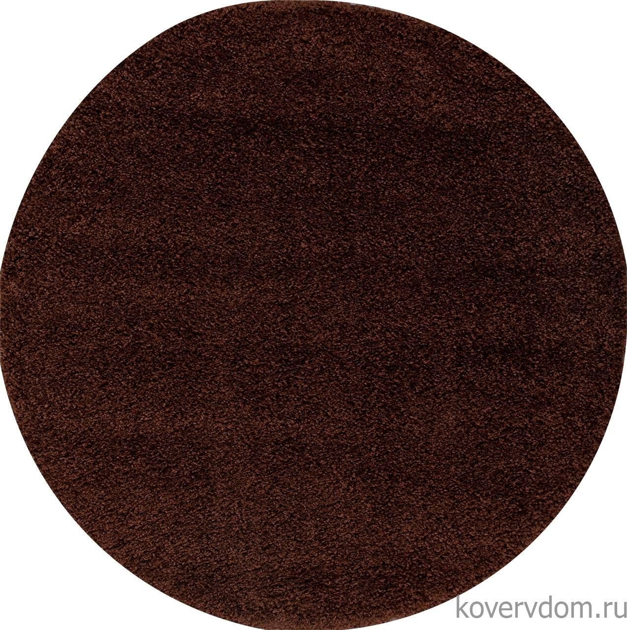 Ковер SHAGGY ULTRA s600 BROWN Круг Ковер SHAGGY ULTRA s600 BROWN Круг