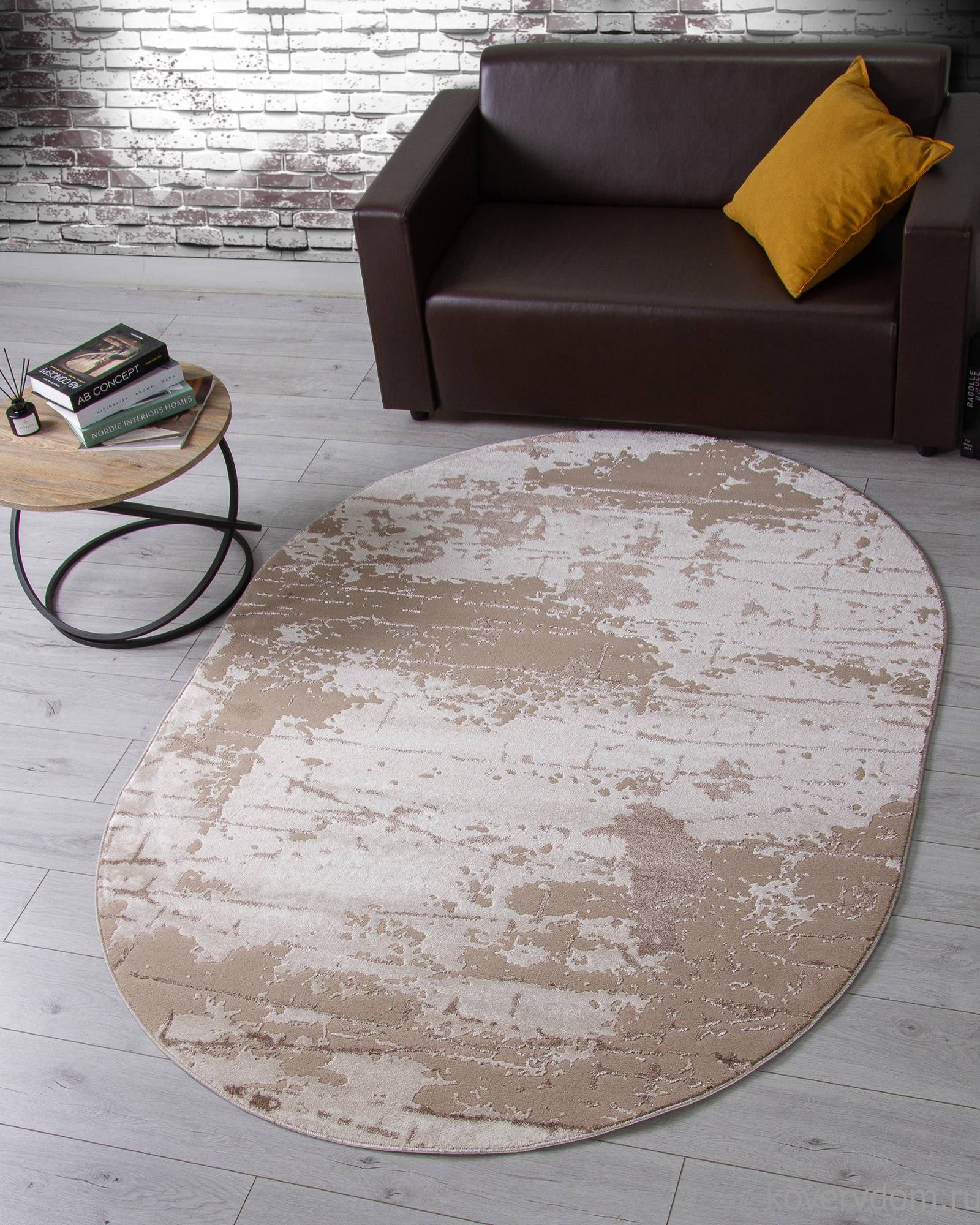 Ковер ALABAMA F174 BEIGE Овал Ковер ALABAMA F174 BEIGE Овал