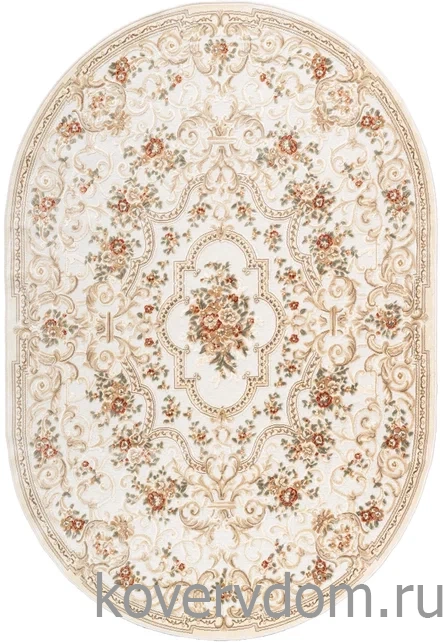Рельефный ковер из вискозы GENOVA 38093 626260 ОВАЛ