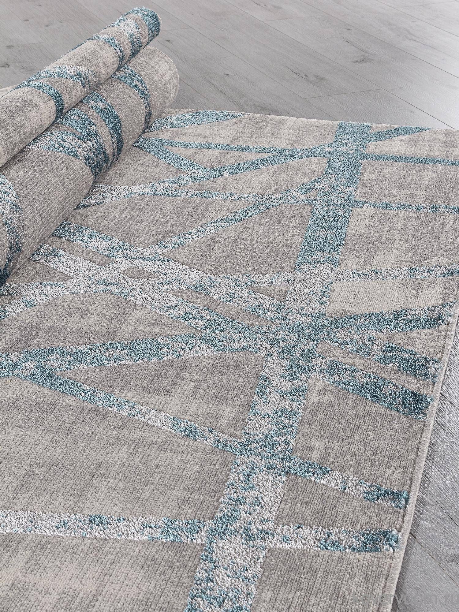 Ковер LIMAN F478 GRAY-BLUE