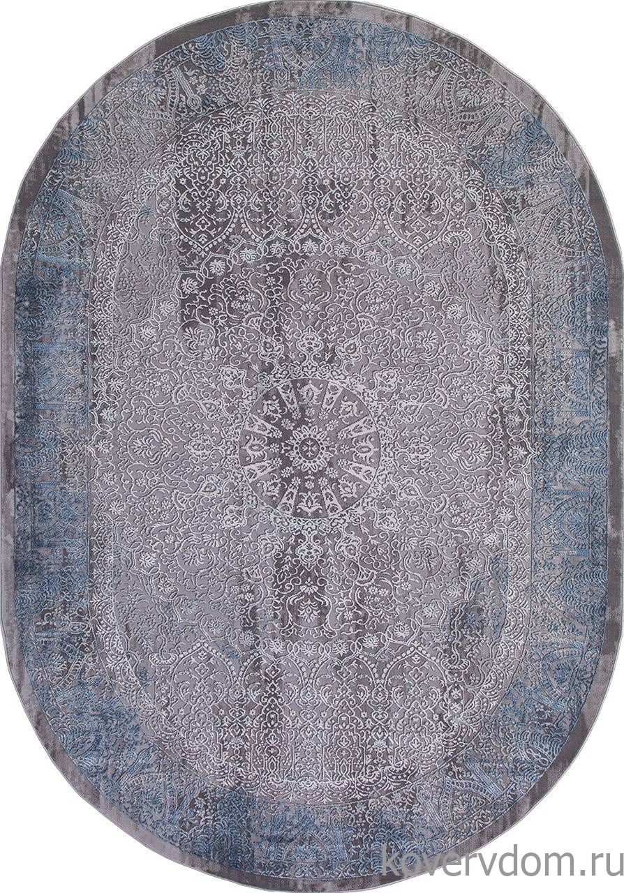 Ковер ARMINA 03878A BLUE / BLUE Овал Ковер ARMINA 03878A BLUE / BLUE Овал