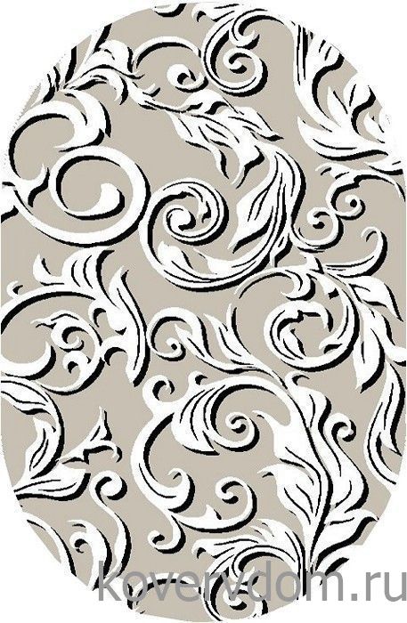 Ковер Альфа 88016-01 ОВАЛ