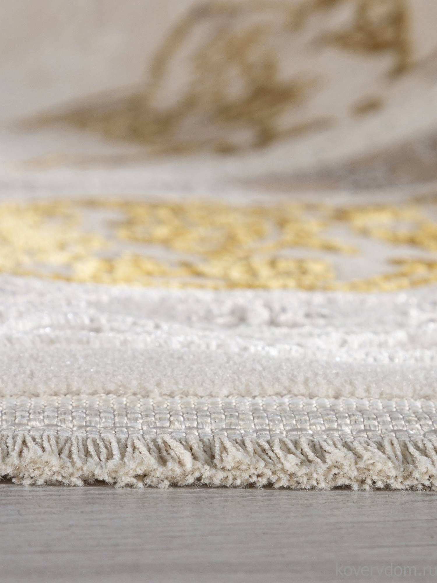 Ковер DELINA A064A CREAM / GOLD FDY Овал