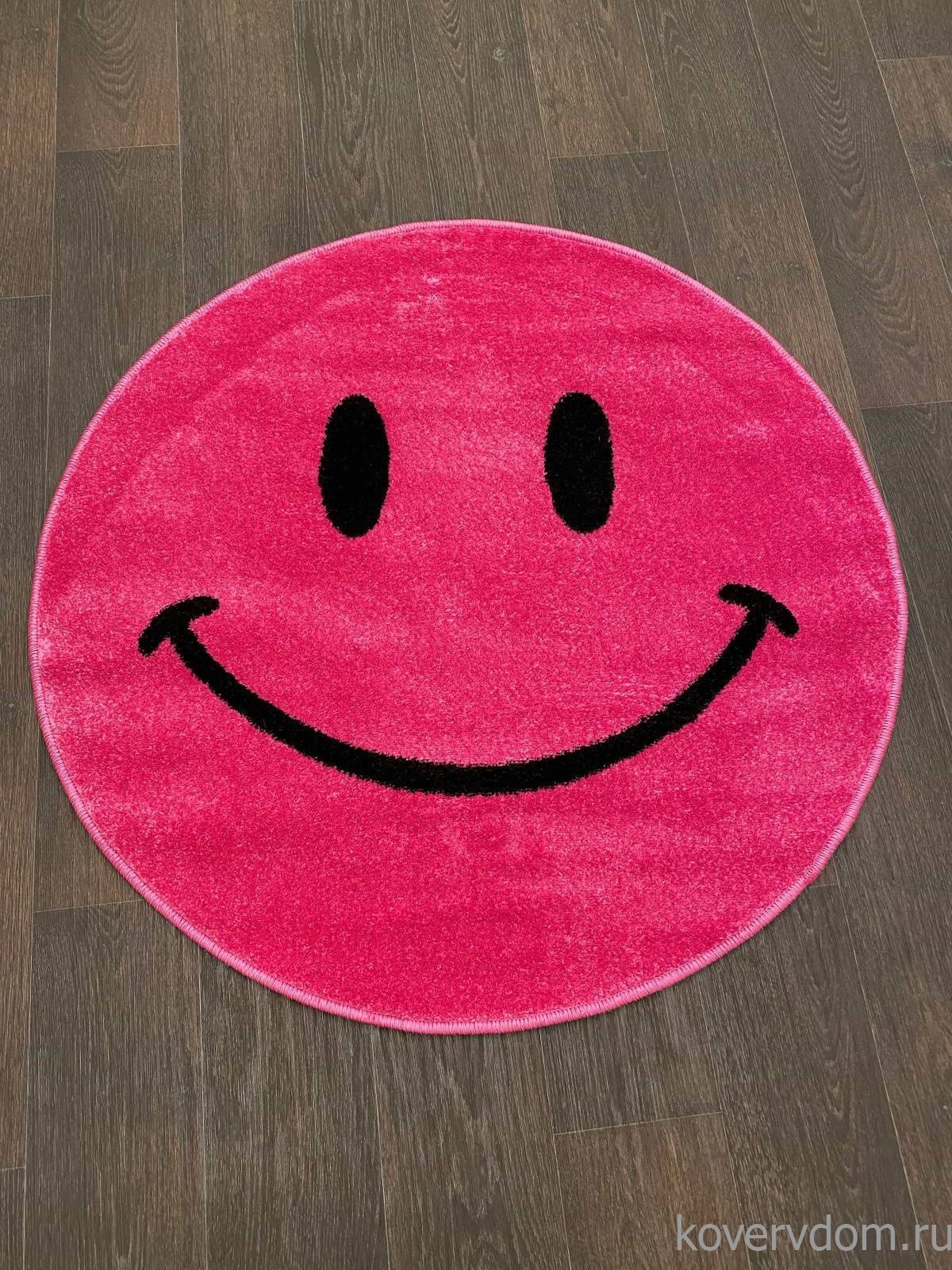 Ковер SMILE 2 NC19 PINK Круг