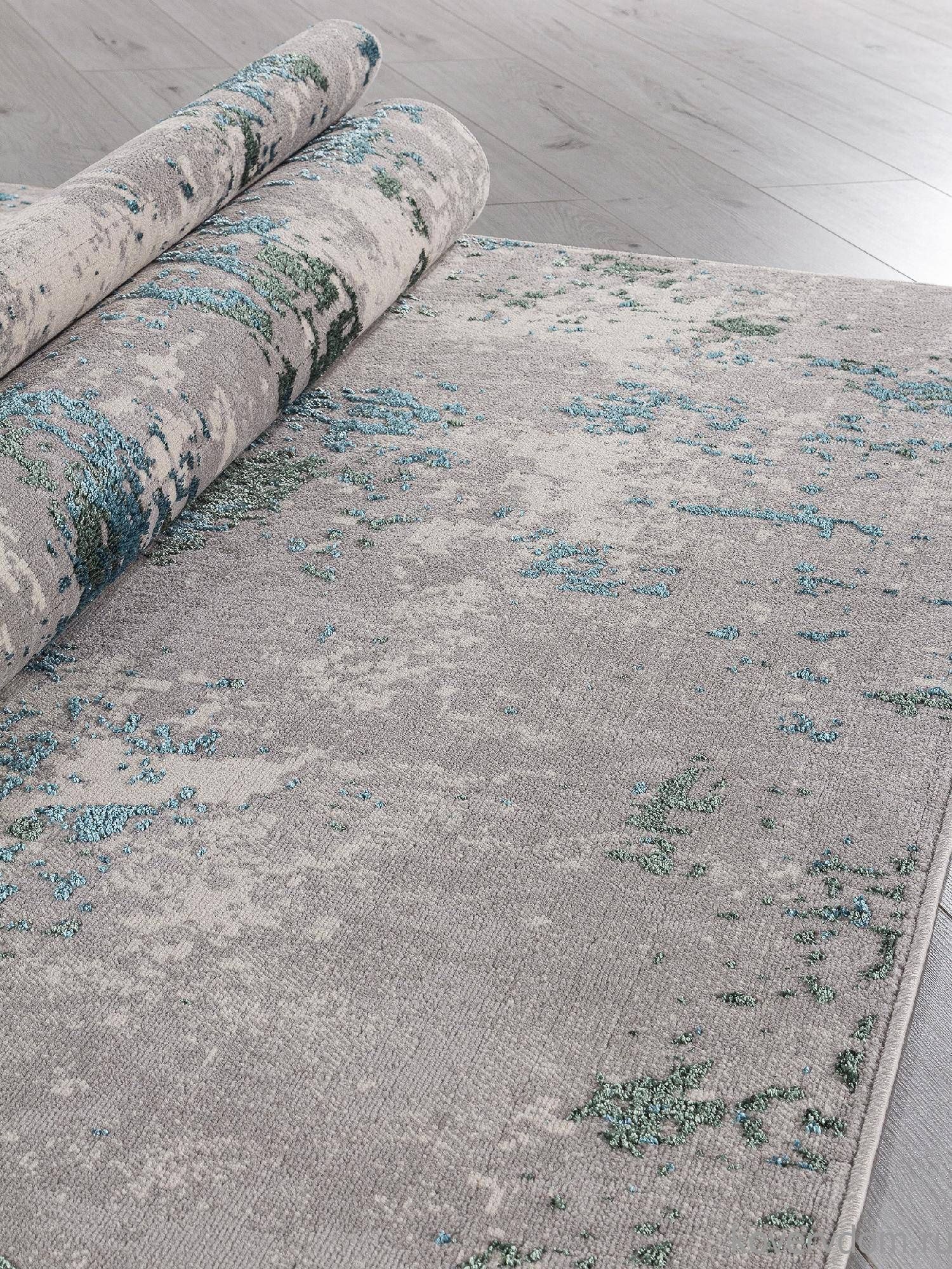 Ковер LIMAN F477 GRAY-BLUE