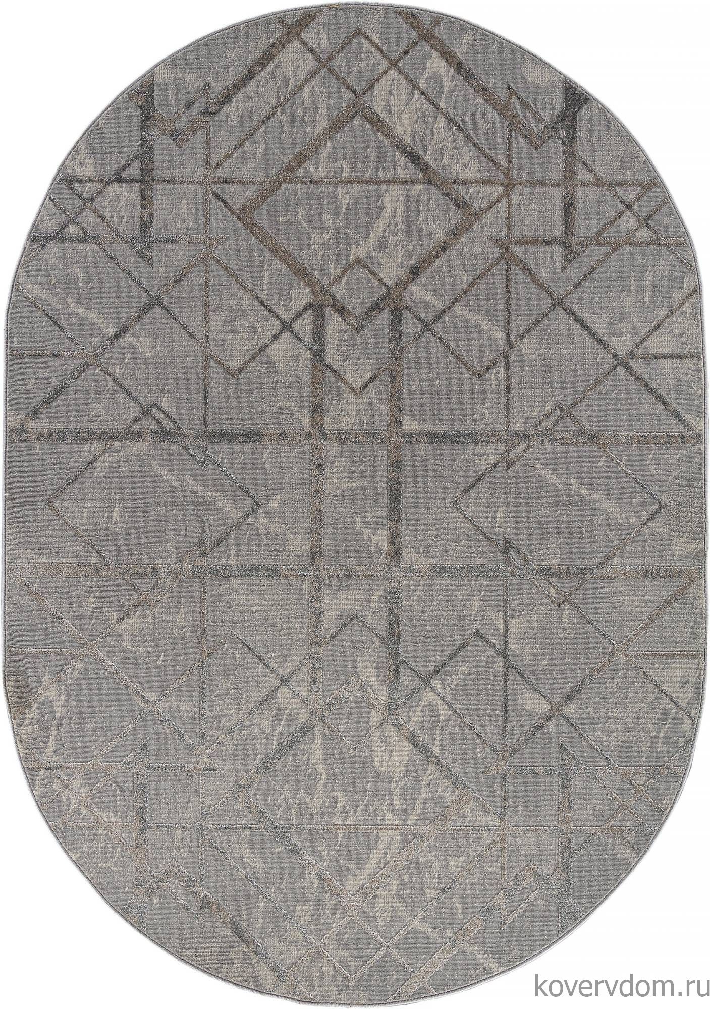 Ковер LIMAN F480 GRAY-BEIGE Овал Ковер LIMAN F480 GRAY-BEIGE Овал