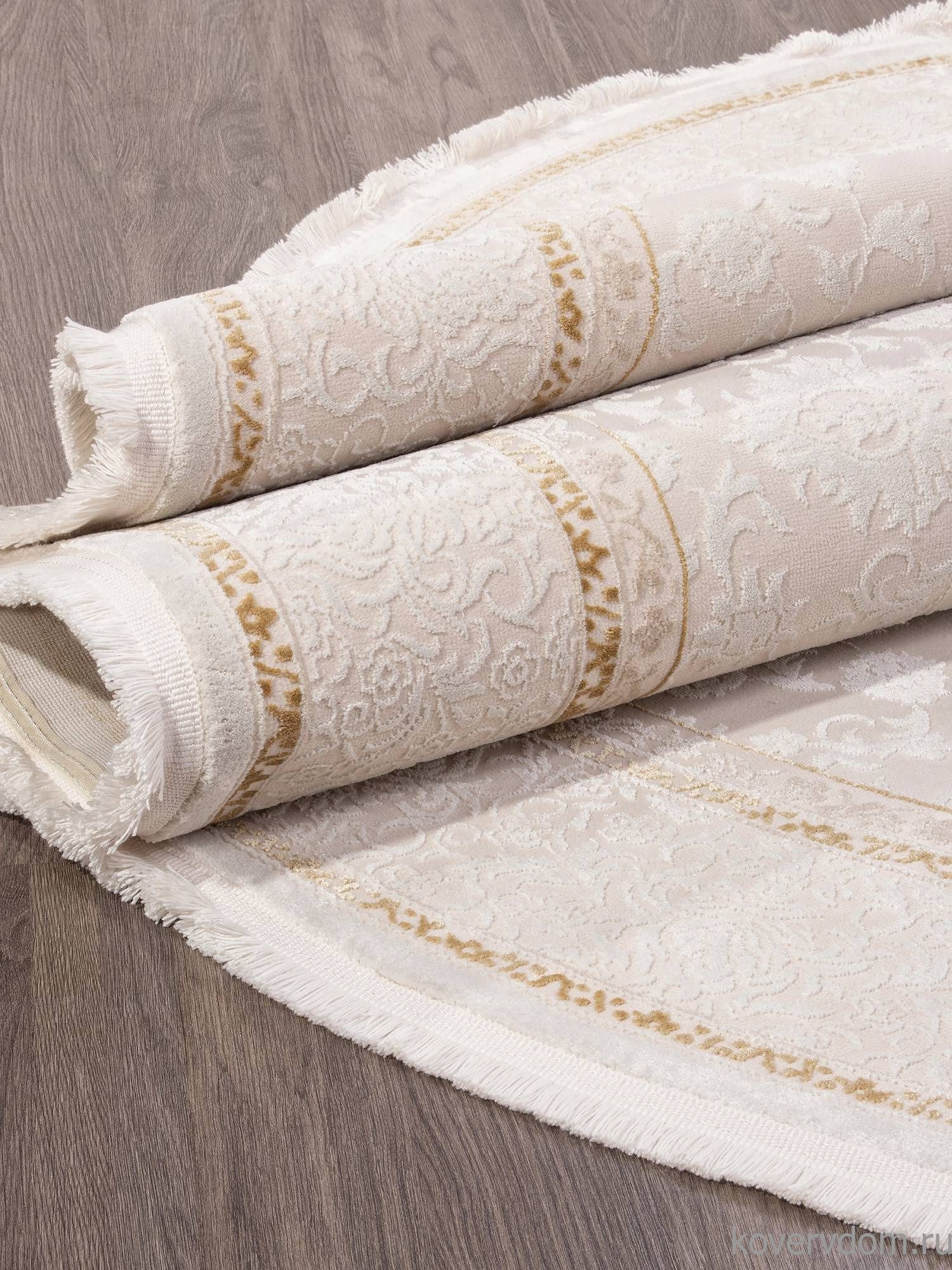 Ковер LISSABON SI040W BROWN / BROWN Овал