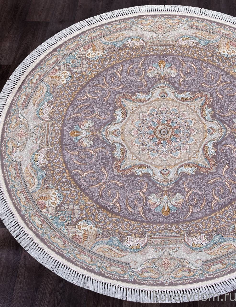 Ковер FARSI 1500 144 MELANGE PINK Круг