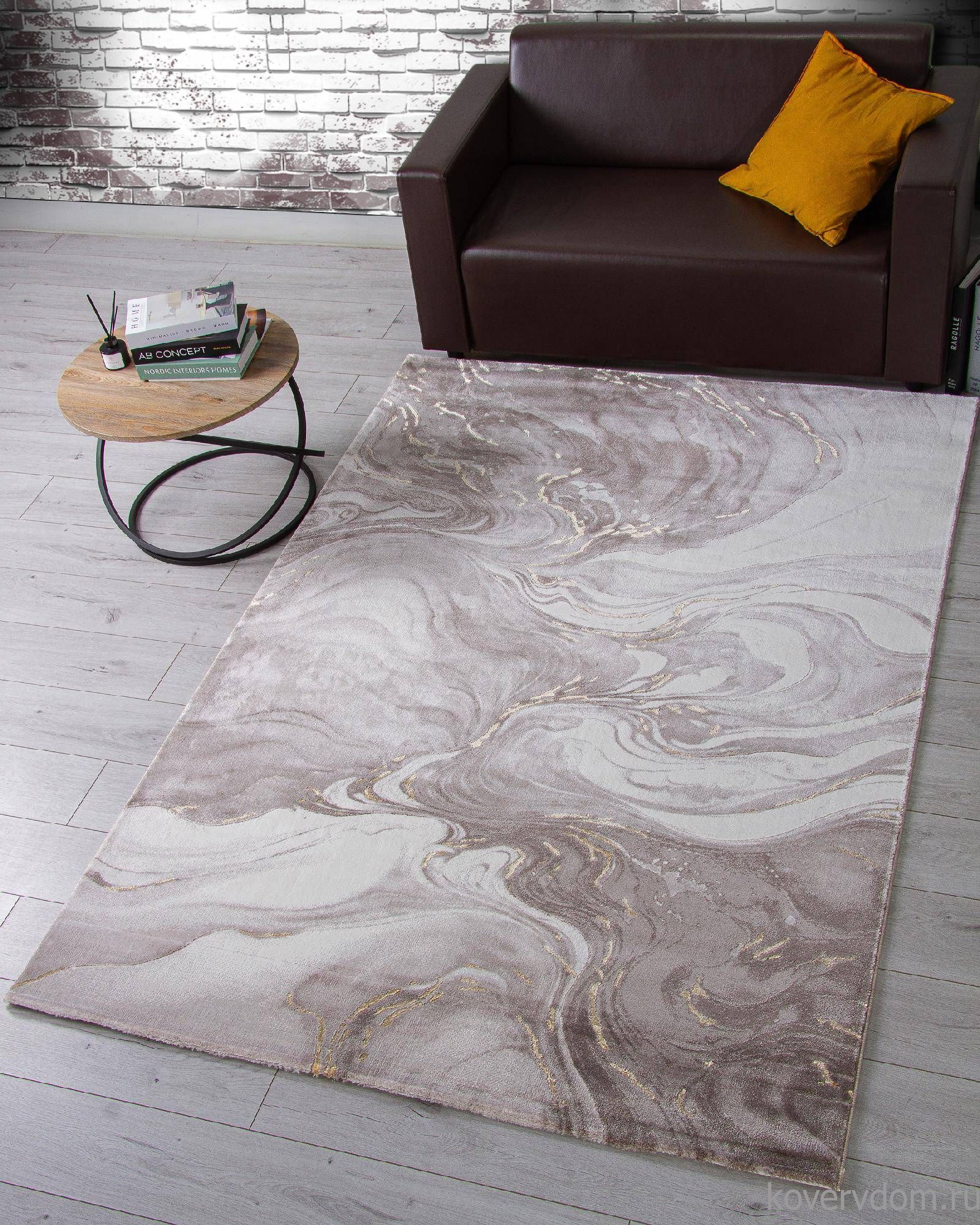 Ковер NENSI GL196A BROWN / BROWN