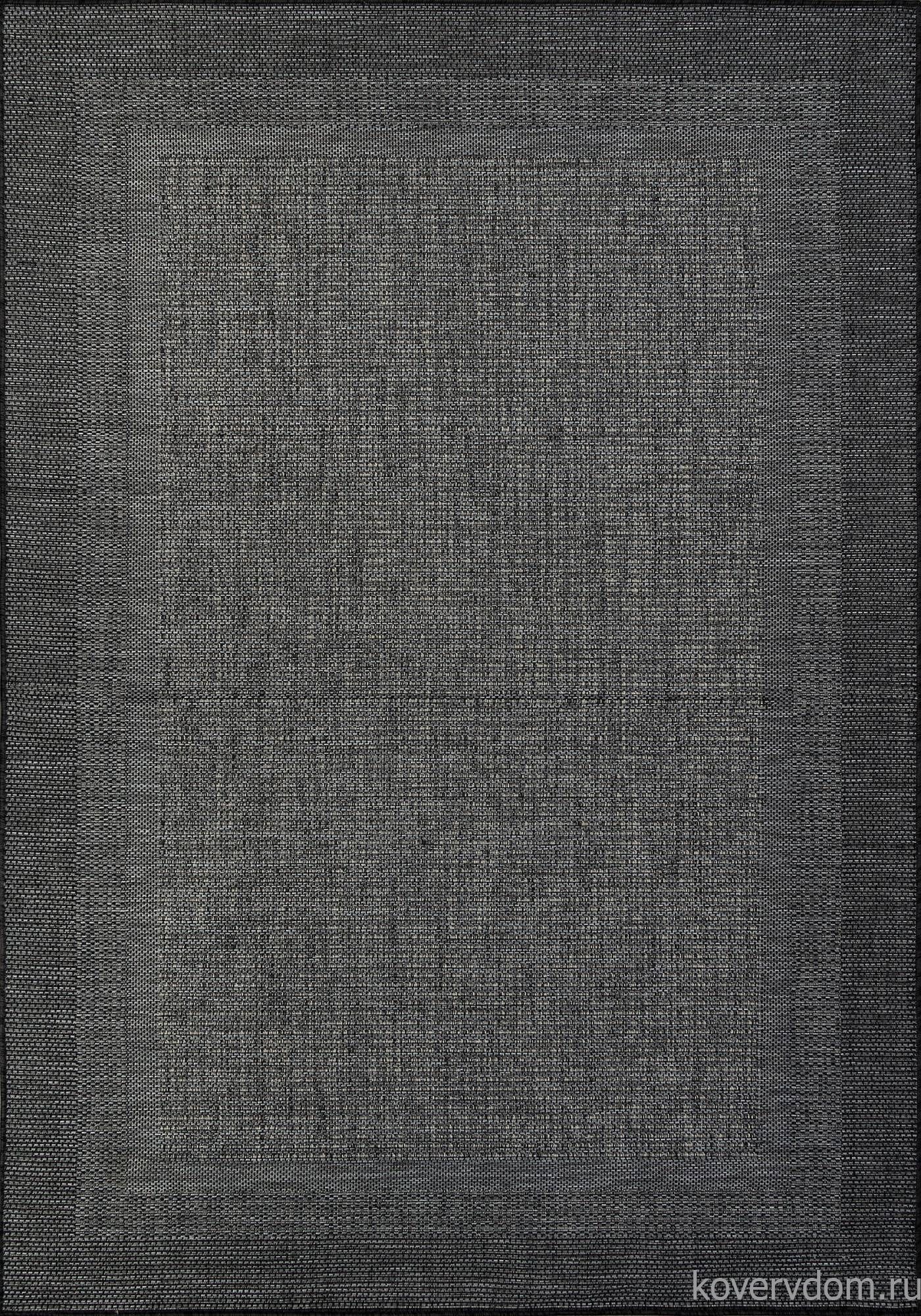 Ковер-циновка INDIGO S117 D.GRAY-BLACK