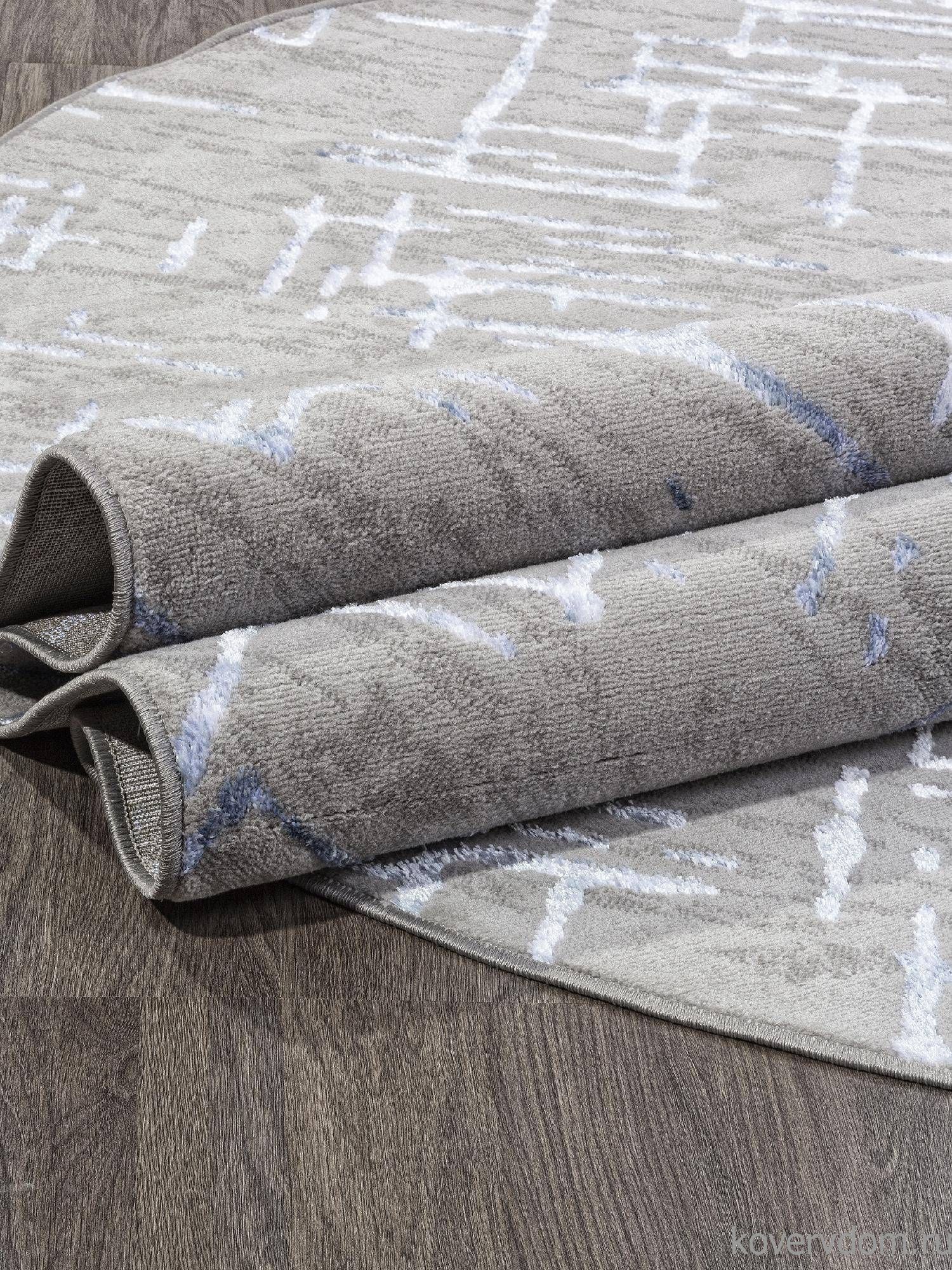 Ковер LIMAN F164 GRAY-BLUE Овал Ковер LIMAN F164 GRAY-BLUE Овал