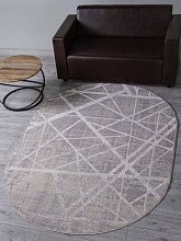 Овальный ковер бежевый LIMAN F478 GRAY-BEIGE Овал