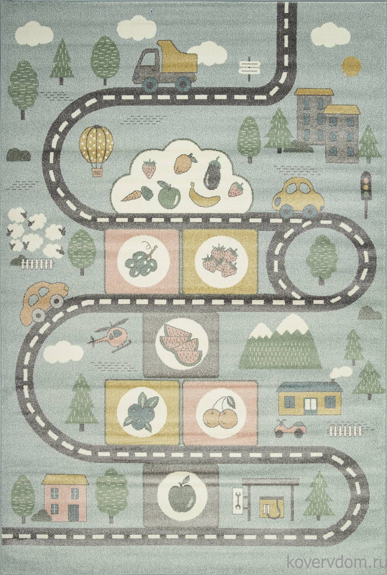 Ковер с дорогами IZUMRUD C214 MULTICOLOR Ковер с дорогами IZUMRUD C214 MULTICOLOR