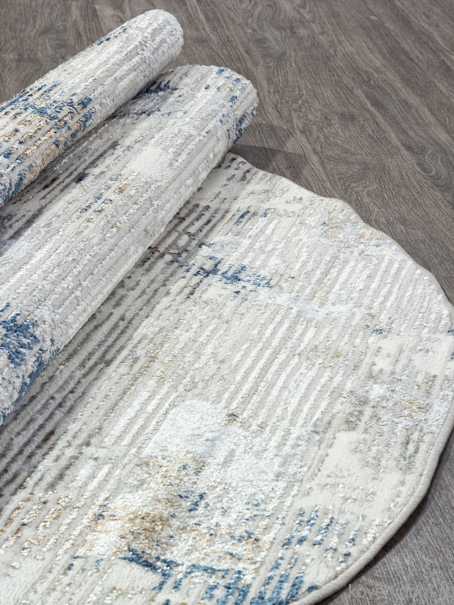 Ковер ANTEP DA492 635 CREAM / NAVY Овал Ковер ANTEP DA492 635 CREAM / NAVY Овал